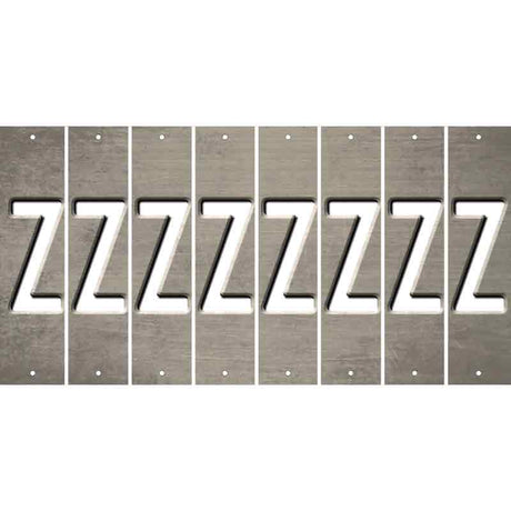 Tan Oil Rubbed Cut Fun Strips (Set of 8) 0