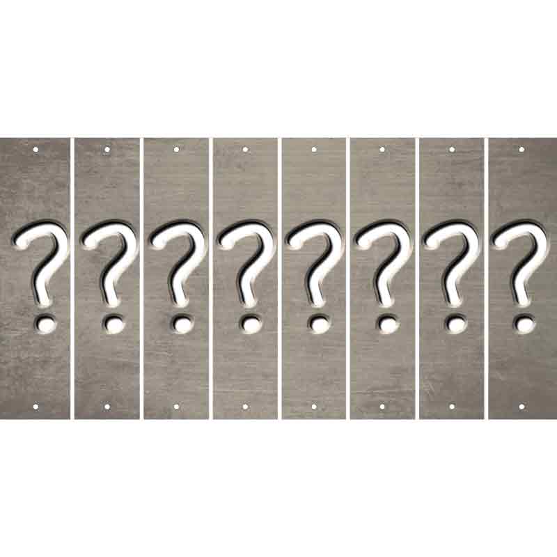 Tan Oil Rubbed Cut Fun Strips (Set of 8) %