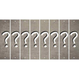 Tan Oil Rubbed Cut Fun Strips (Set of 8) %