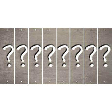 Tan Oil Rubbed Cut Fun Strips (Set of 8) %