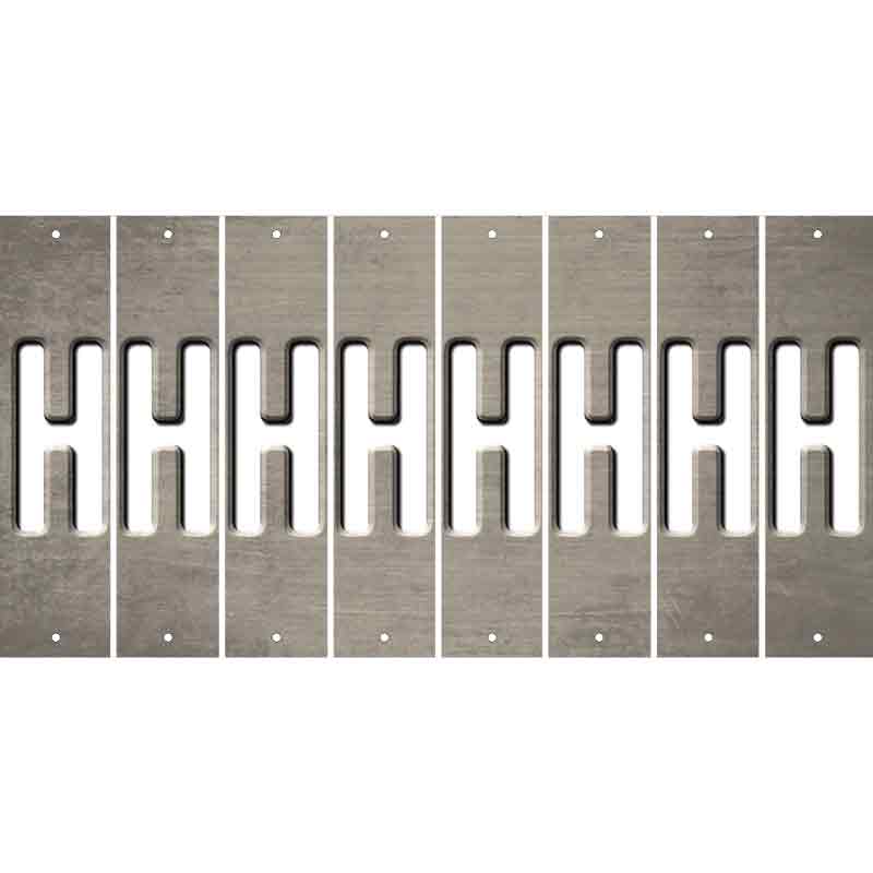 Tan Oil Rubbed Cut Fun Strips (Set of 8) I