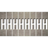 Tan Oil Rubbed Cut Fun Strips (Set of 8) I