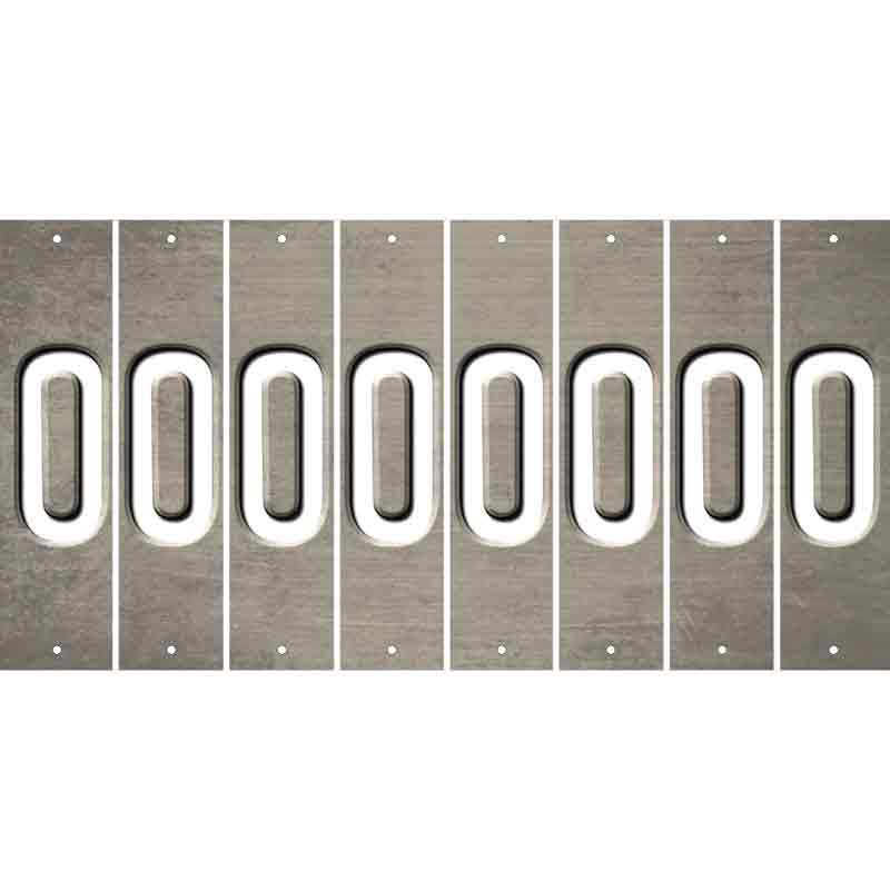 Tan Oil Rubbed Cut Fun Strips (Set of 8) P