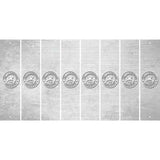 White Oil Rubbed Cut Fun Strips (Set of 8) ACOUSTIC GUITAR