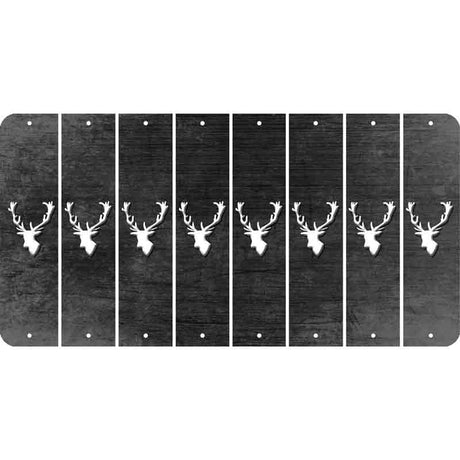 Black Oil Rubbed Cut Fun Strips (Set of 8) ELK