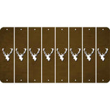 Brown Oil Rubbed Cut Fun Strips (Set of 8) ELK