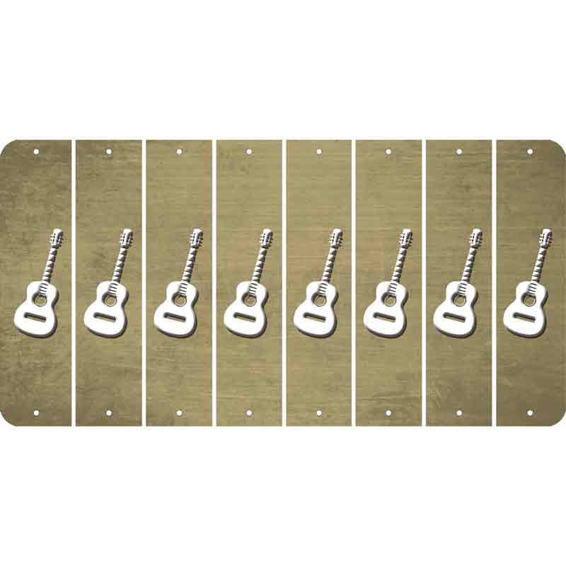 Gold Oil Rubbed Cut Fun Strips (Set of 8) ANCHOR