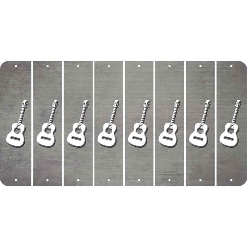 Gray Oil Rubbed Cut Fun Strips (Set of 8) ANCHOR