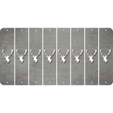 Gray Oil Rubbed Cut Fun Strips (Set of 8) ELK
