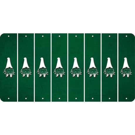 Green Oil Rubbed Cut Fun Strips (Set of 8) GNOME