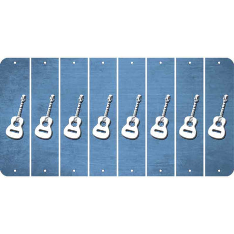 Light Blue Oil Rubbed Cut Fun Strips (Set of 8) ANCHOR