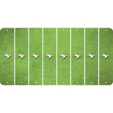 Lime Green Oil Rubbed Cut Fun Strips (Set of 8) HUMMINGBIRD