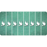 Mint Oil Rubbed Cut Fun Strips (Set of 8) DOVE