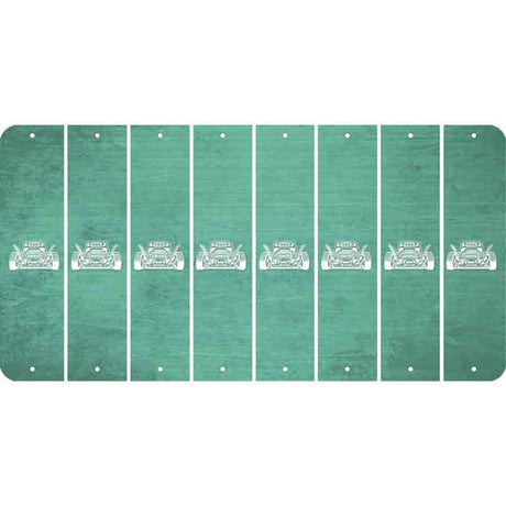 Mint Oil Rubbed Cut Fun Strips (Set of 8) HOT ROD