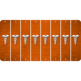 Orange Oil Rubbed Cut Fun Strips (Set of 8) CADUCEUS