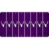 Purple Oil Rubbed Cut Fun Strips (Set of 8) ELK