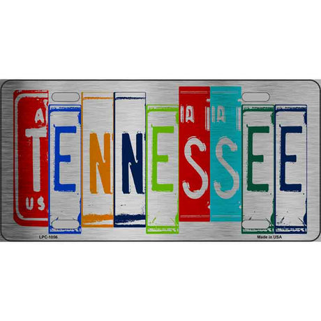 Tennessee License Plate Art Metal Novelty License Plate