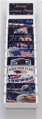 Package 4 - American Patriot -120 Best Sellers Wholesale Novelty License Plates