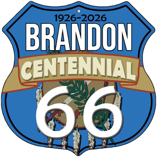 OK Route 66 Centennial Novelty Highway Shield Sign HS-707