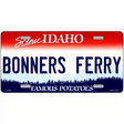 Idaho Novelty State Blank Metal License Plate