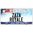 Texas New State Novelty Metal License Plate