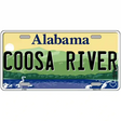 Alabama Novelty Metal License Plate