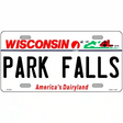 Wisconsin Novelty State Blank Metal License Plate