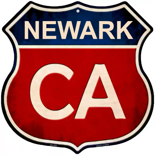 California Metal Novelty Highway Shield Sign