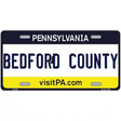 Pennsylvania Novelty State Blank Metal License Plate