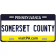 Pennsylvania Novelty State Blank Metal License Plate