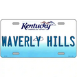 Kentucky Novelty State Blank Metal License Plate