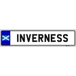 Scotland Novelty Metal European License Plate