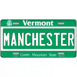 Vermont Novelty State Blank Metal License Plate