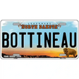 North Dakota Novelty Metal License Plate