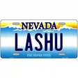 Nevada Novelty State Blank Metal License Plate