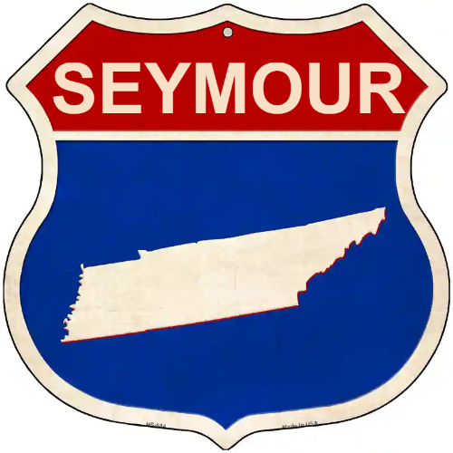 Tennessee Silhouette Novelty Metal Highway Shield Sign