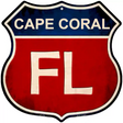 Florida Metal Novelty Highway Shield Sign