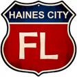 Florida Metal Novelty Highway Shield Sign