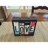 Cut License Plate Letter Strips LPS-001