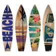 Beach Surfing Surfboard Set Novelty Metal Set of 4 SB-Pack-07