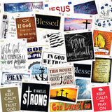 Religious 50 Piece Wholesale Novelty Assorted Sticker Decal Pack