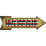 Hawaii Novelty Metal Arrow Sign 17" x 5" (A)