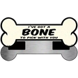 Bone To Pick With You Novelty Metal Bone Magnet 3.5" x 9" Magnet (B)