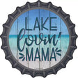 Lake Lovin Mama Novelty Metal Bottle Cap Sign 12" Sign (BC)