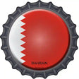 Bahrain Novelty Metal Bottle Cap Sign BC-200