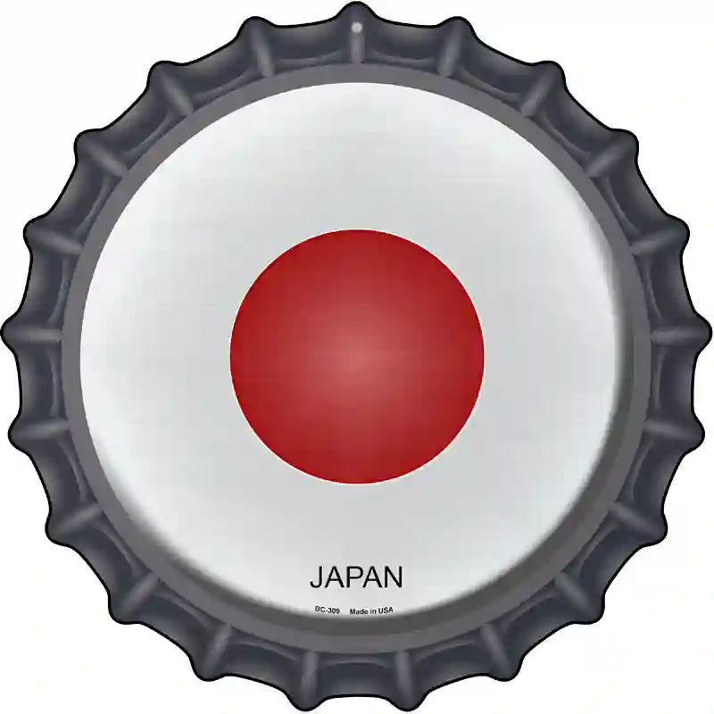 Japan Novelty Metal Bottle Cap Sign BC-309