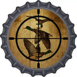 Duck Hunter Novelty Metal Bottle Cap Sign BC-576