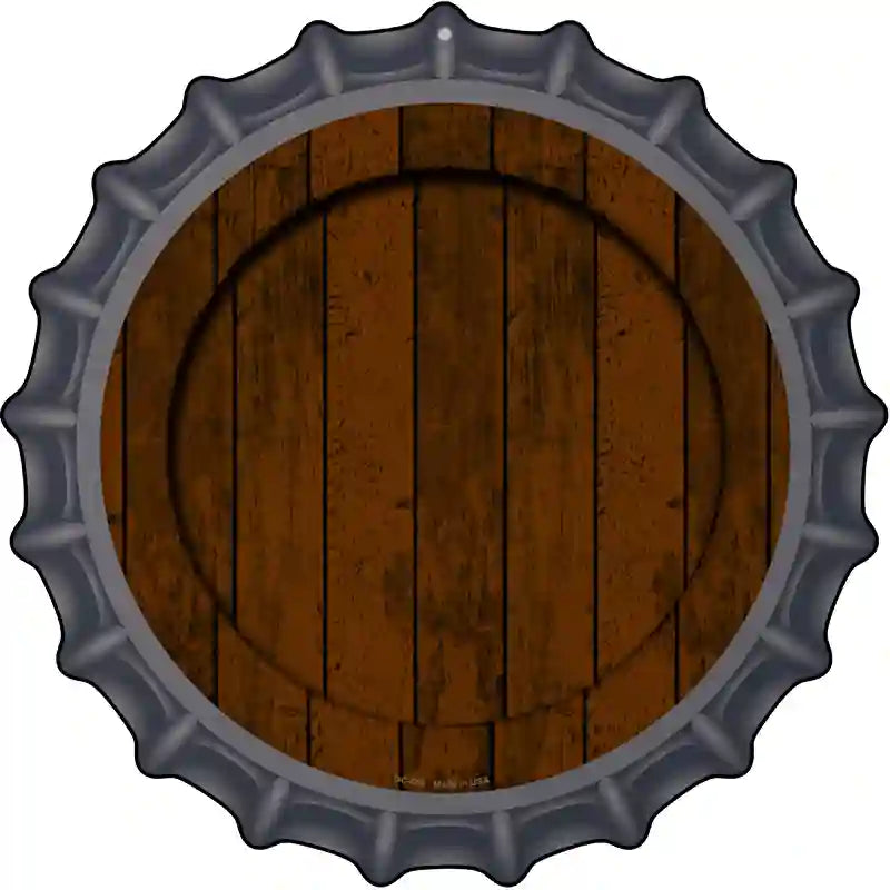 Wooden Novelty Metal Bottle Cap Sign BC-659 12" Sign (BC)