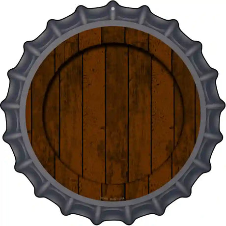 Wooden Novelty Metal Bottle Cap Sign BC-659 12" Sign (BC)
