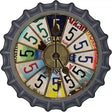 5 Oclock Novelty Metal Bottle Cap Sign
